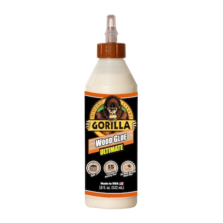Gorilla Glue Gorilla Extra Strength Natural Wood Glue 18 oz 104406